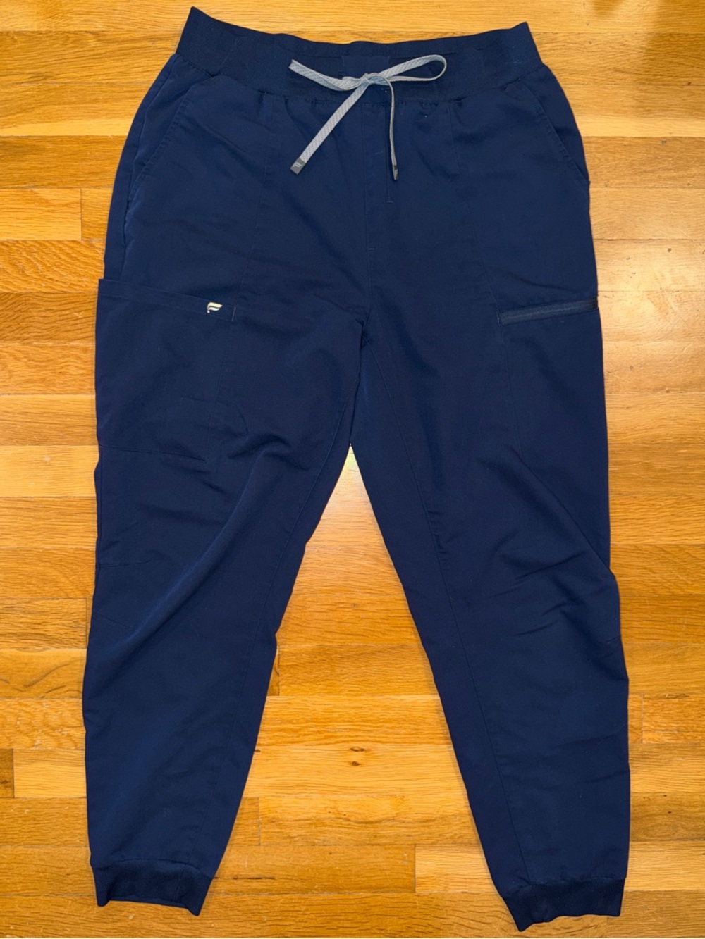 Fabletics Navy Cargo Jogger Scrub Pants